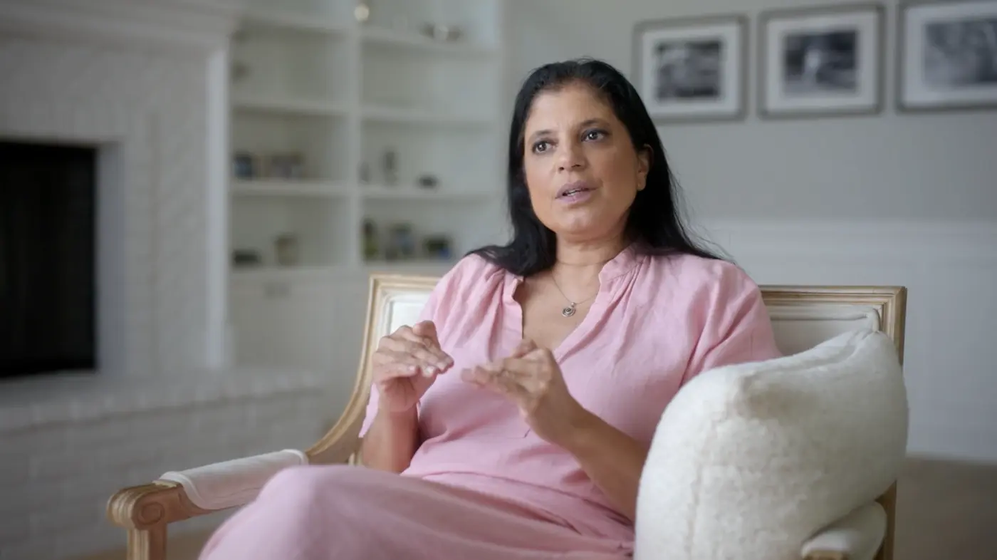 Dr. Ramani Durvasula being interviewed for Narcissist’s Playbook